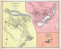 Gorham Town, Groveton Town, Northumberland Town, New Hampshire State Atlas 1892